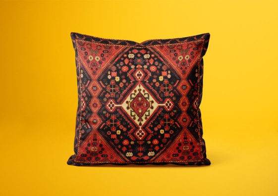 کاور کوسن مربع طرح نازفر