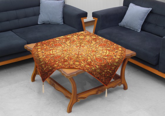 رومیزی مربع طرح آذر 