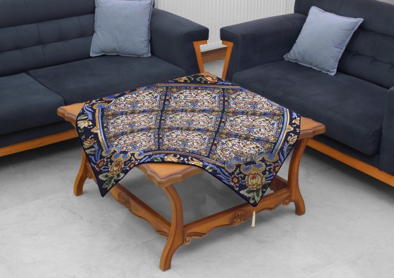  رومیزی مربع طرح مینو