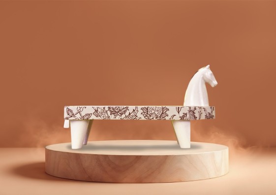  سینی اسب طرح نهانخانه